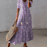 CASSIA™ - Boho Vatsaa Peittävä Mekko