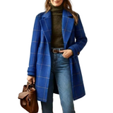 Anne™ - Hienostunut ruudullinen takki