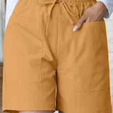 LIANNE™ - Hengittävät Puuvillaiset Vapaa-ajan Shortsit