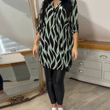 ALEXANDRA™ - Painettu Rentomalli Paita