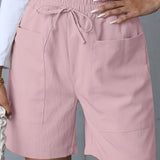 LIANNE™ - Hengittävät Puuvillaiset Vapaa-ajan Shortsit