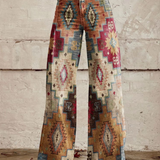 SIENNA™ - Vintage Boho Leveät Housut