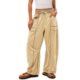 AVANITA™ – Mukavat Baggy-Leg Lounge-Housut