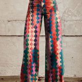 BETH™ - Elävät Boho-Levyt-Housut
