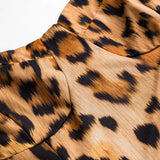 BIANCA™ - Huomiota herättävä leopardi-kuosis Midi-mekko