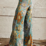 DAISY™ - Vintage Kukka-Mittaiset Housut