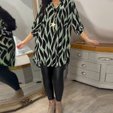 ALEXANDRA™ - Painettu Rentomalli Paita