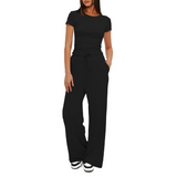 GLORIA™ – Mukava Bell-Bottom Loungewear -setti