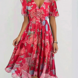 LAVINA™ – Eloisa Boho-midi-mekko