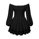 CYNRHIA™ – Tyylikäs pitkähihainen off-shoulder haalari