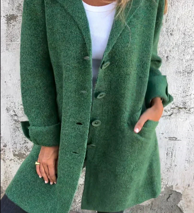 Ulla™ – Rennon tyylikäs pitkä takki kevyestä materiaalista