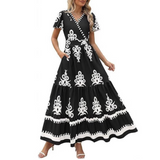 HELLENORE™ - Rentoa Chic Kukka Mekko