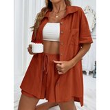 KRISTINE™ – Rentouttava kesä Button-Down -lounge-setti