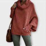 Ulrike - Tyylikäs turtleneck-naisten villapaita