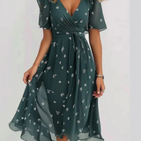 LAVINA™ – Eloisa Boho-Midi-Mekko