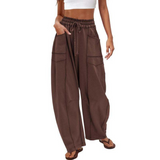 AVANITA™ – Mukavat Baggy-Leg Lounge-Housut
