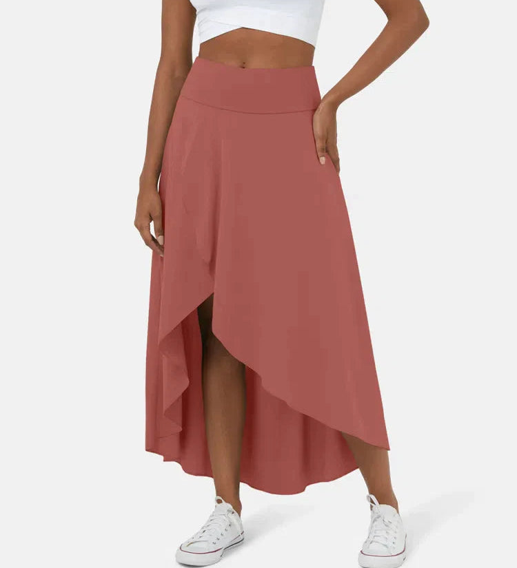 AMELIE™ - Tyylikäs Epäsymmetrinen Midihame