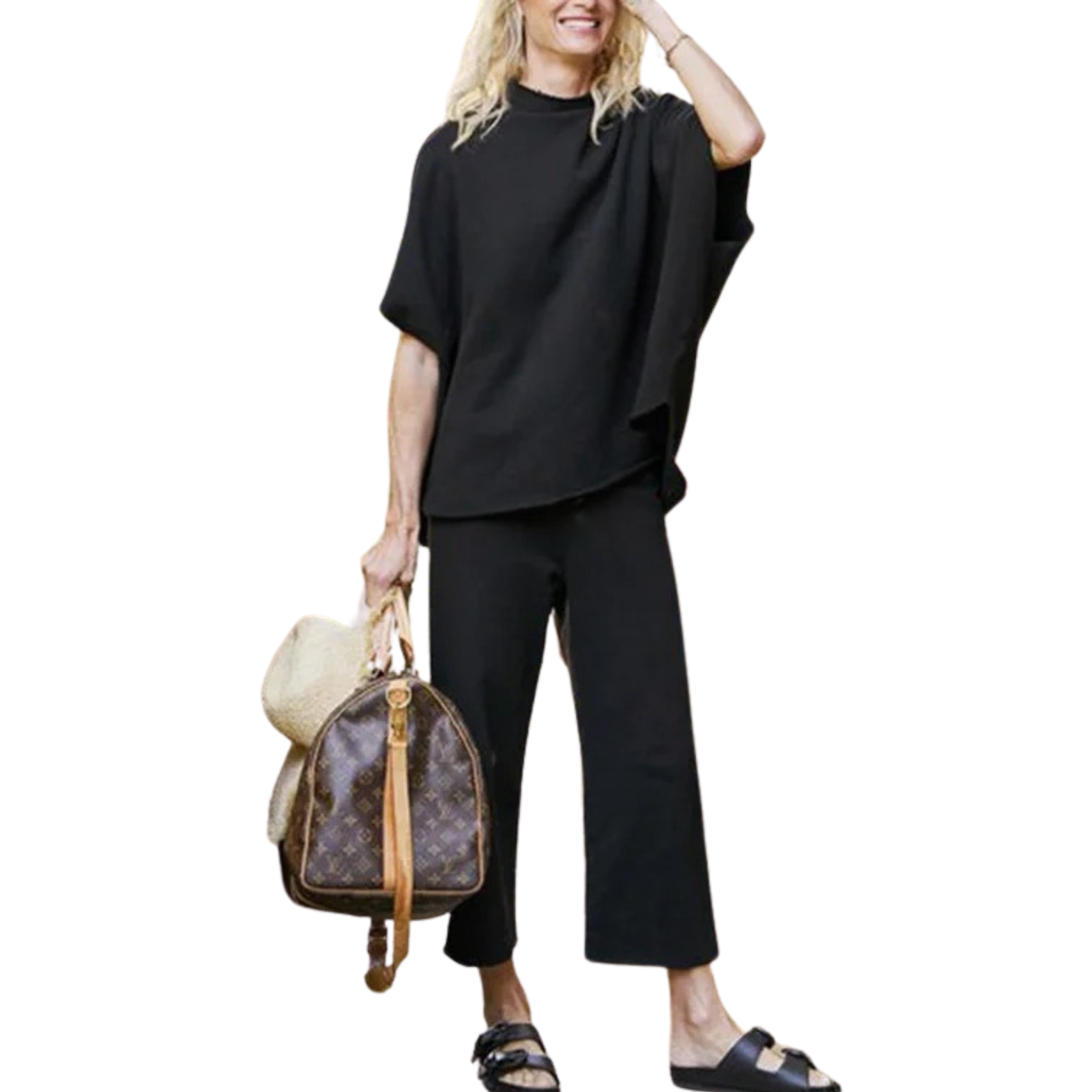 AELLA™ - Rentouttava Batwing-hihainen Mukavuus-setti