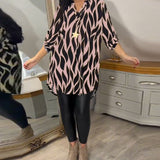 ALEXANDRA™ - Painettu Rentomalli Paita