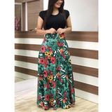 EVALISE™ – Tyylikäs Kukallinen Bodycon Maximekko