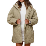 Corvaya™ – oversize-talvitakki hupulla