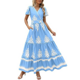 HELLENORE™ - Rentoa Chic Kukka Mekko