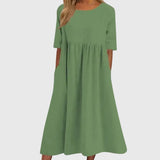 Haisley™ | Elegantti Lyhythihainen Mekko