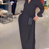 TARA™ - Elegantti Valuv Maxi Mekko
