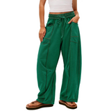 AVANITA™ – Mukavat Baggy-Leg Lounge-Housut