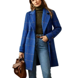 Anne™ - Hienostunut ruudullinen takki