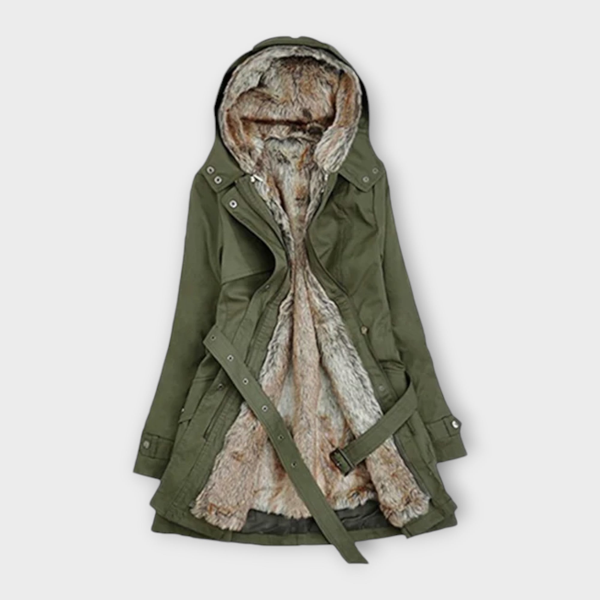 Mikash™ – Naisten villatakki kukallisella vuorilla