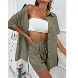 KRISTINE™ – Rentouttava kesä Button-Down -lounge-setti
