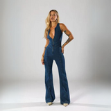 ARIA™ | Flare Cut Denim Overall