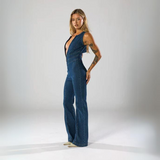 ARIA™ | Flare Cut Denim Overall
