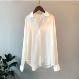 FLORENCE™ | Silkkinen Pitkähiha