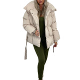 Karly™ – Lyhyt puffer-takki vyötärötaskuilla