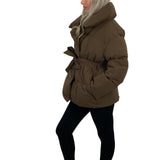 Karly™ – Lyhyt puffer-takki vyötärötaskuilla