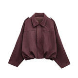 Pila™ – Oversize-takki keinomokasta