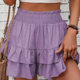 GAIL™ - Rentouttavat Rüschenschicht Boho Shortsit