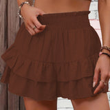 GAIL™ - Rentouttavat Rüschenschicht Boho Shortsit