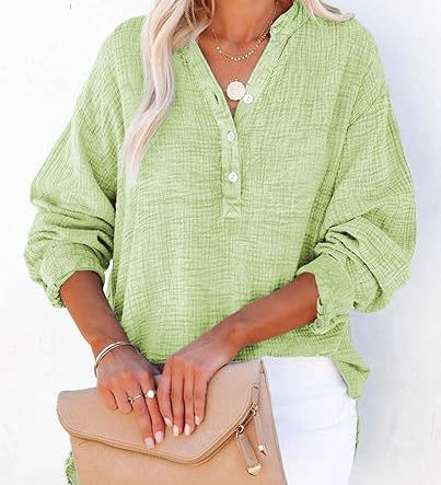 AYLA™ – Kevyt V-pääntie Paita