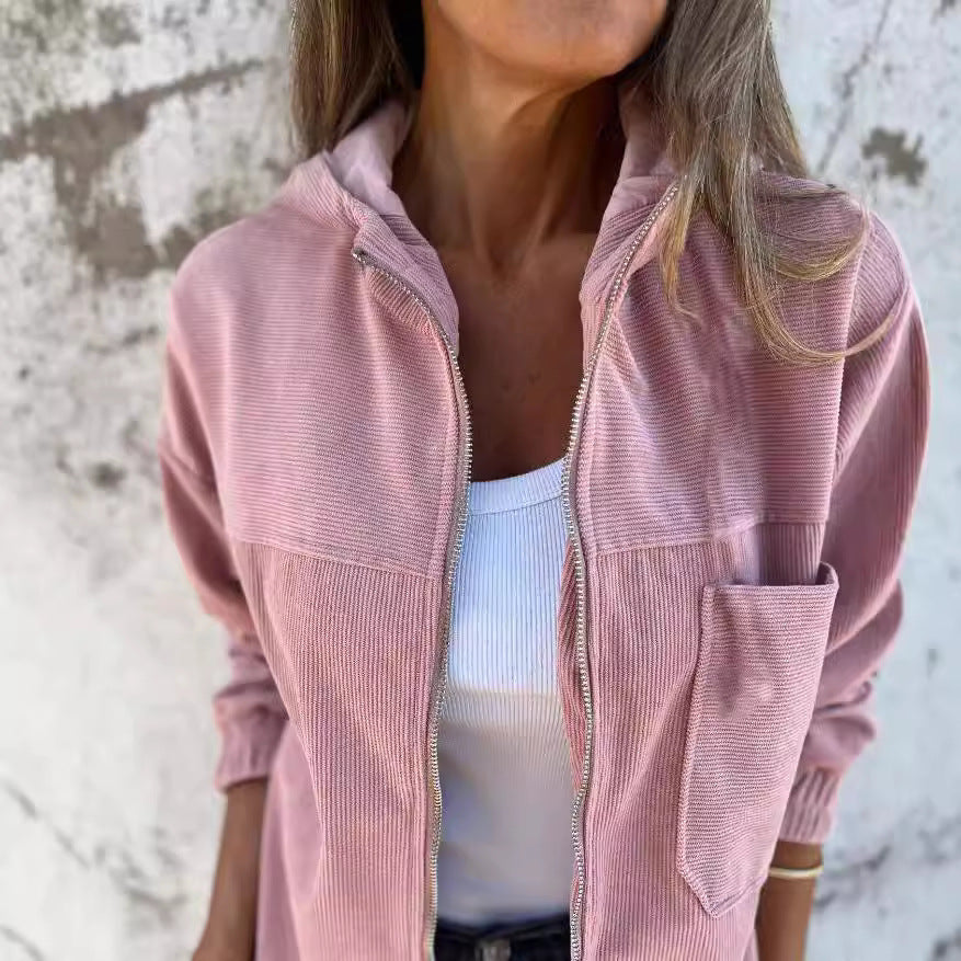 Lisa™ – Rentoon tyyliin kevättakki kevyestä puuvillatwillistä