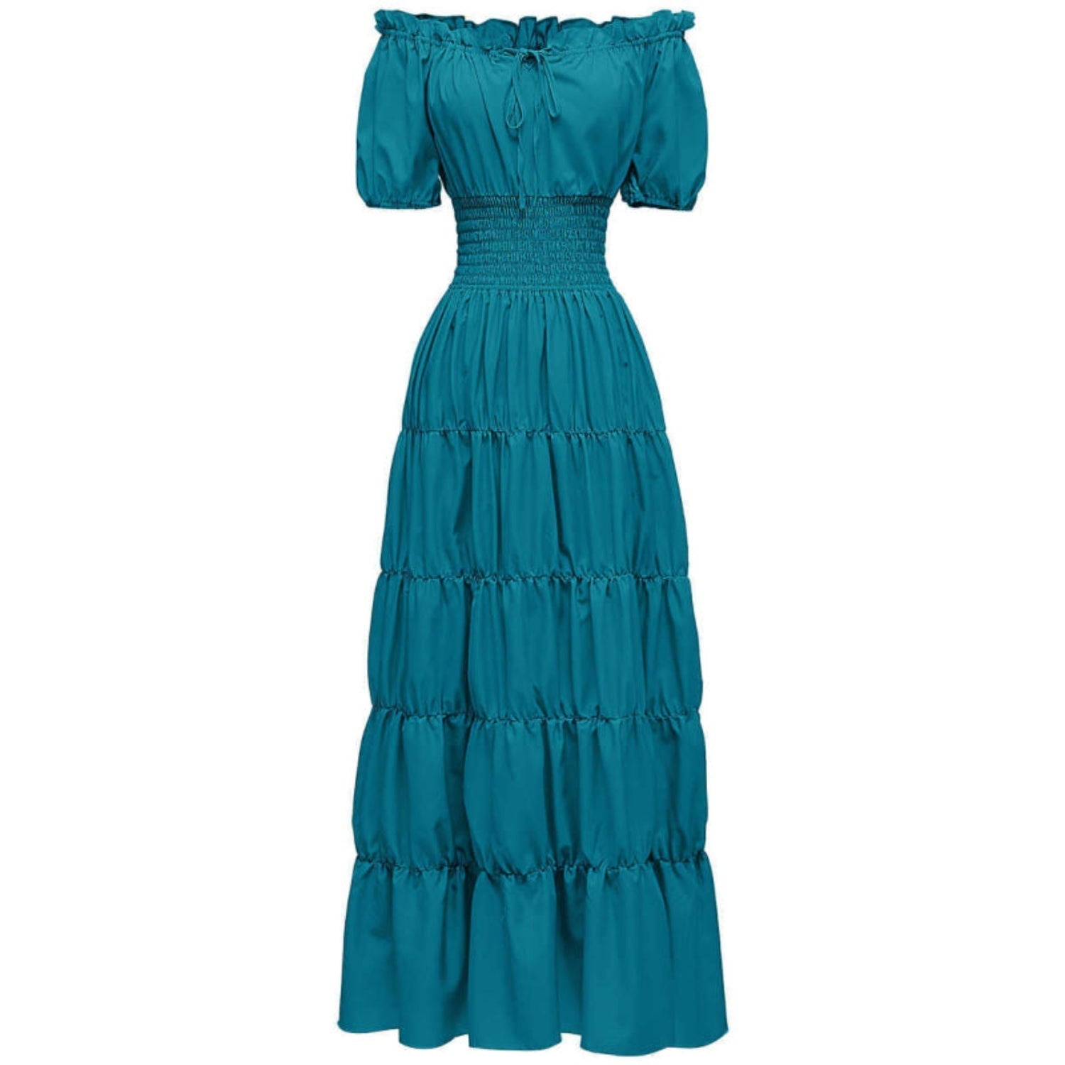 AIZA™ – Klassinen Korsetti Pitkä Retro Maximekko