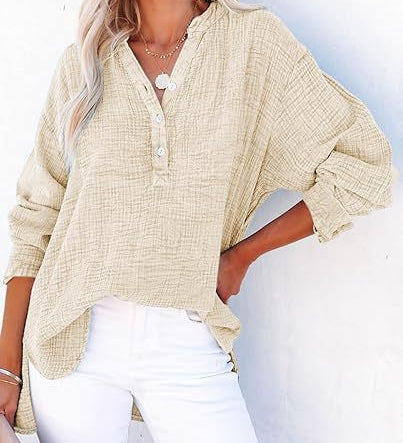 AYLA™ – Kevyt V-pääntie Paita