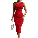 LIVY™ - Tyylikäs Bodycon Elegantti Midimekko