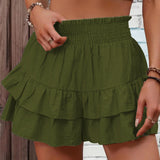 GAIL™ - Rentouttavat Rüschenschicht Boho Shortsit