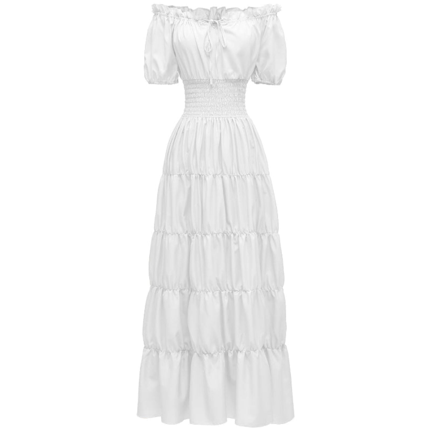 AIZA™ – Klassinen Korsetti Pitkä Retro Maximekko