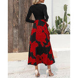 SADIE™ – Kukallinen Charm Miehuston Midi-Mekko