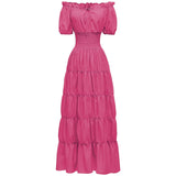 AIZA™ – Klassinen Korsetti Pitkä Retro Maximekko