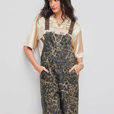 BLANCA™ – Retro Statement Laaja Lahkeinen Leopardi-haalari